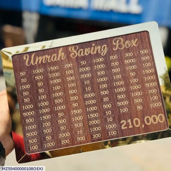 umra saving box