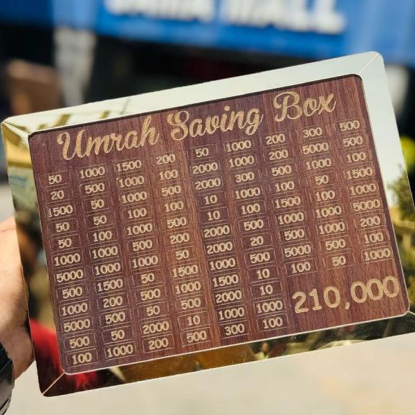 umra saving box