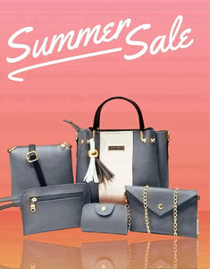 stylish women hand bag set ,5 pcs